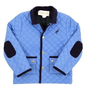The Beaufort Bonnet Co. Caldwell's Quilted Coat Boy’s Blue Jacket 3T